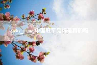 天门中国冠军品牌是真的吗