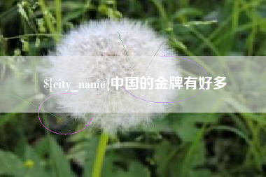 天门中国的金牌有好多