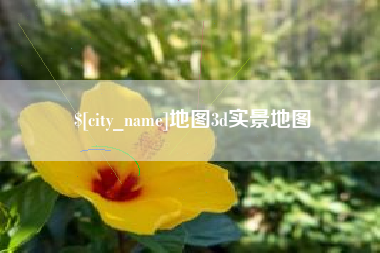 天门地图3d实景地图