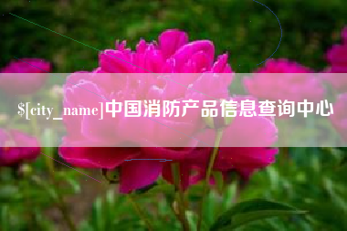 天门中国消防产品信息查询中心