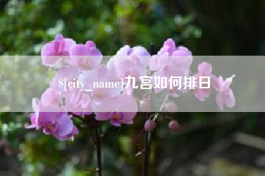 天门九宫如何排日