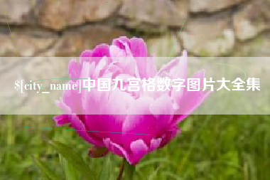 天门中国九宫格数字图片大全集