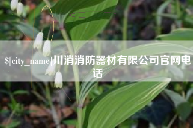 天门川消消防器材有限公司官网电话