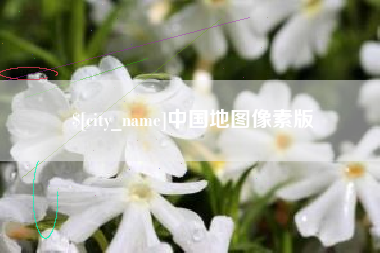 天门中国地图像素版