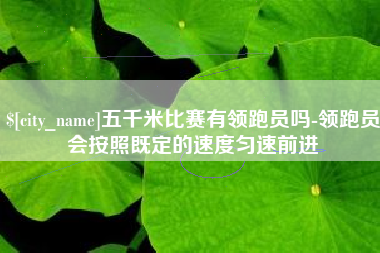 天门五千米比赛有领跑员吗-领跑员会按照既定的速度匀速前进