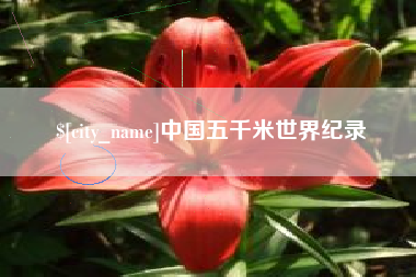天门中国五千米世界纪录