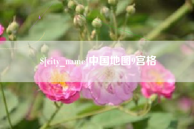 天门中国地图9宫格
