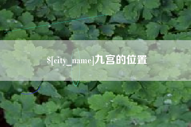 天门九宫的位置