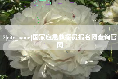 天门国家应急救援员报名网查询官网