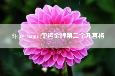 天门奥运金牌第二个九宫格