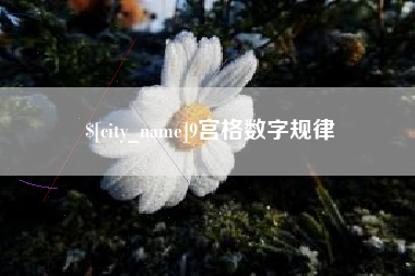 天门9宫格数字规律