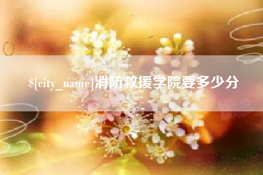 天门消防救援学院要多少分